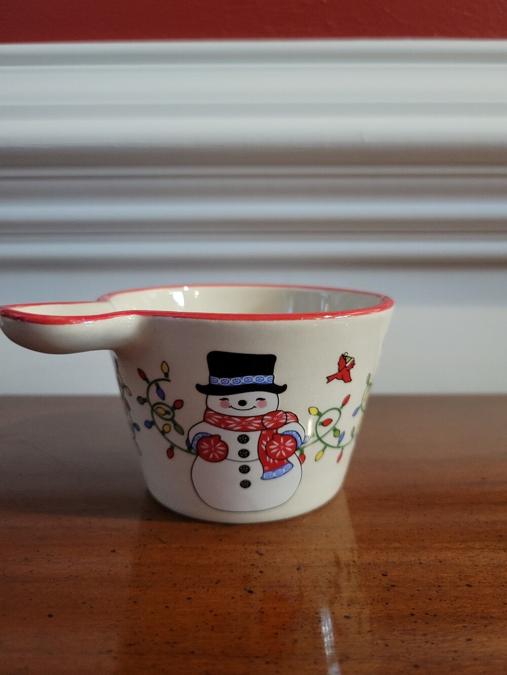 Temptations "Winter  Whimsy" by TARA  Christmas 8 oz/ 1 cup Serving Bowl
